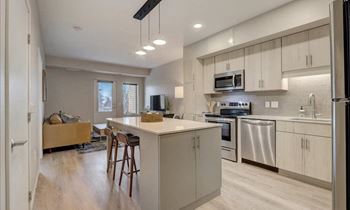 Solid quartz countertops